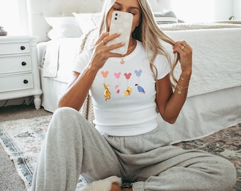 Winnie the Pooh and friends Disney shirt, Pooh Bear Piglet Eeyore Sweatshirt, Disney Baby Tee, Pooh Balloons Disney Shirt, Disney Trip Shirt