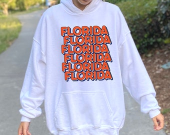 Custom College Sweatshirt in School Colors, College Shirt fo Football Game, College Acceptance Gift, Tailgating, Personalize with any school