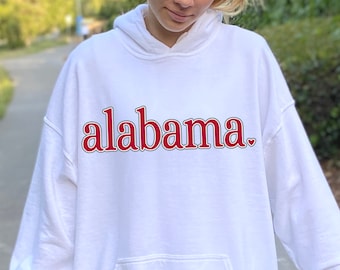 CUSTOM College Sweatshirt Crop Top Hoodie Crewneck Game Day Apparel College Merch Tailgate Football ANY SCHOOL Alabama Penn State Florida