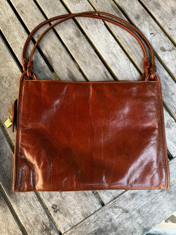 Vintage Bottega Veneta leather handbag