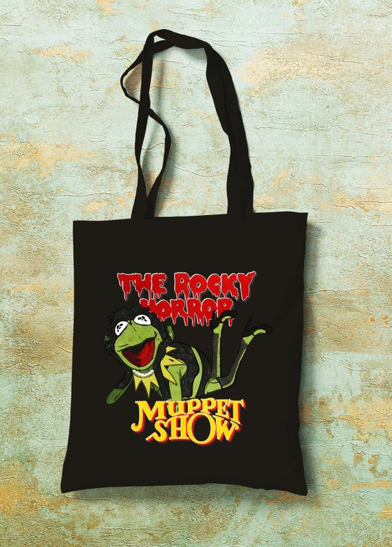 Rocky Horror Picture Show Muppets Kermit the Frog Parody Tote Etsy