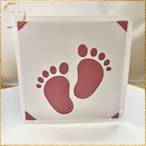 Faire Part de Naissance - Modèle Fille