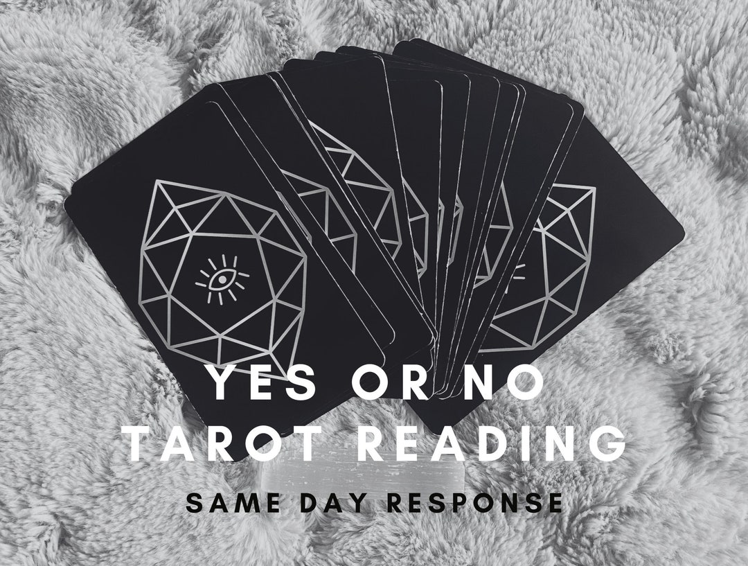 Tarot Yes or No Reading Etsy