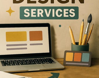 Grafische ontwerpservices op maat: logo's, branding, kunst, stofpatronen