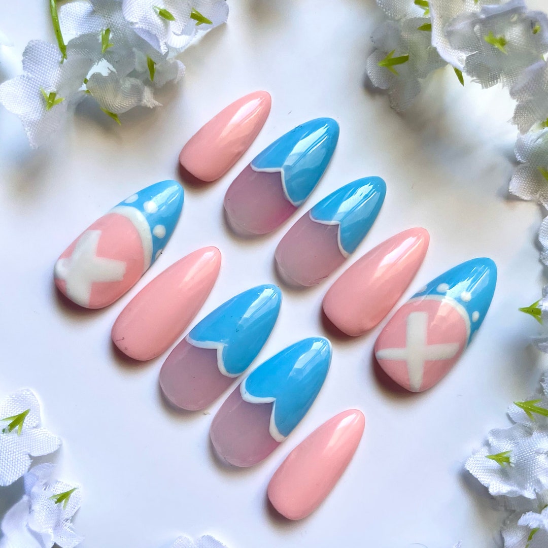 Chopper Press on Nails One Piece Anime Etsy