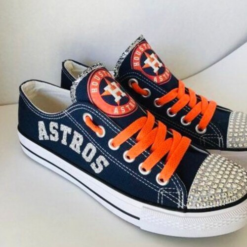 Astros Bling Womens Shoes Etsy