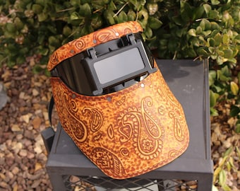 Welding mask, weldingmask , #customleathermask ,weldinghood  ,sugarscoop ,sugarscoopweldingmask ,welding ,faceshield, leather welding mask,