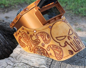 Welding mask, weldingmask , #customleathermask ,weldinghood  ,sugarscoop ,sugarscoopweldingmask ,welding ,faceshield, leather welding mask,