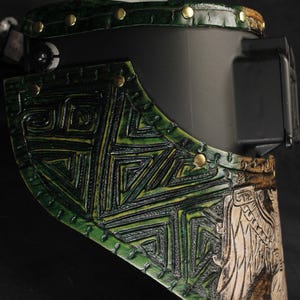 Lasmasker, lasmuts, #customleathermask, laskap, suikerschep, sugarscoopweldingmask, lassen, gelaatsscherm, leren lasmasker afbeelding 10