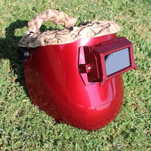 Pipeliner welding hood , #customleathermask ,weldinghood  ,sugarscoop ,sugarscoopweldingmask ,welding ,faceshield, leather welding mask,