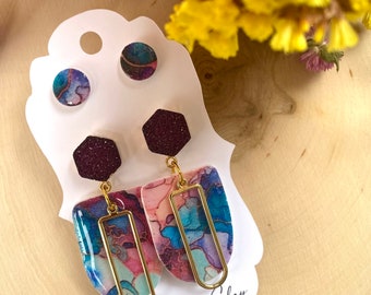 Make A Statement| Clay Earrings