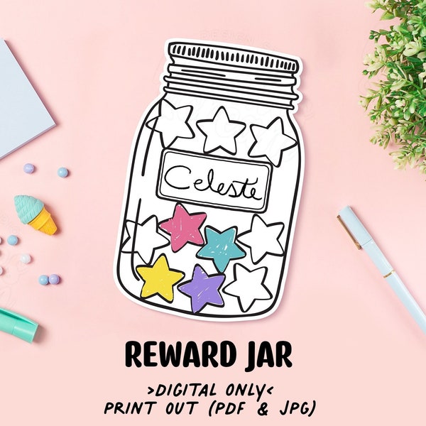 Reward Jar - Digital File Only Print out