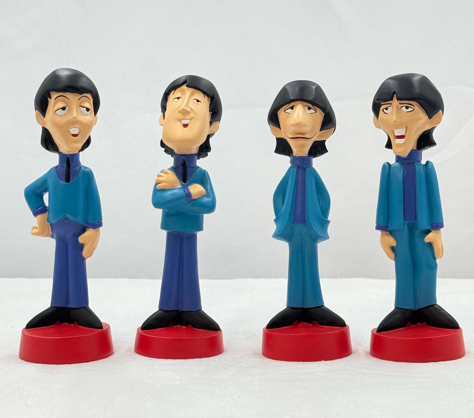 Beatles Cartoon Figures - Etsy