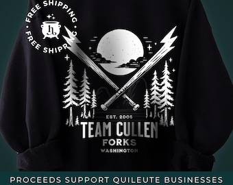 Team Cullen Twilight Shirt - Twilight Saga Sweatshirt Gifts and Merch