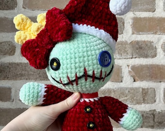 Christmas Scrap Doll Pattern PDF