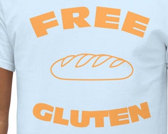 T-shirt sans gluten Cadeau chemise sans gluten pour ami sans gluten Cadeau chemise amusant et idiot pour personne coeliaque Britney Freedom Free Gluten !