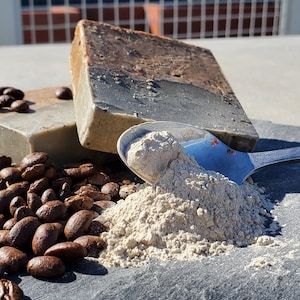 Coffee and Clay Soap | Sensitive Skin Soap | Fragrance Free Soap | Coffee Soap | French Green Sea Clay Soap | Clay Soap | Allergy Soap |