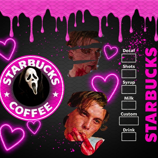 Scream - Ghostface - Billy - Tumbler Wrap - Pink Scream