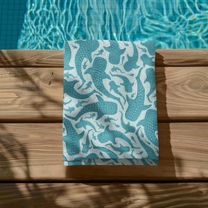 Whale Shark Summer Beach Towels: Polyester Poolside Accessory image 4