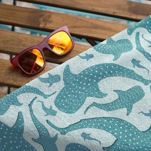 Whale Shark Summer Beach Towels: Polyester Poolside Accessory image 2