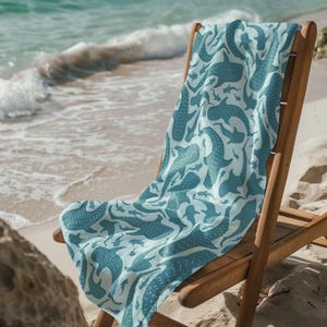 Whale Shark Summer Beach Towels: Polyester Poolside Accessory image 1