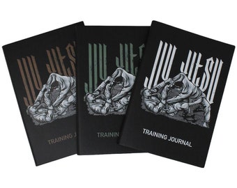 Bighorn Athletics, Jiu Jitsu Training Journal: Goals, Health & Wellness Training Journal