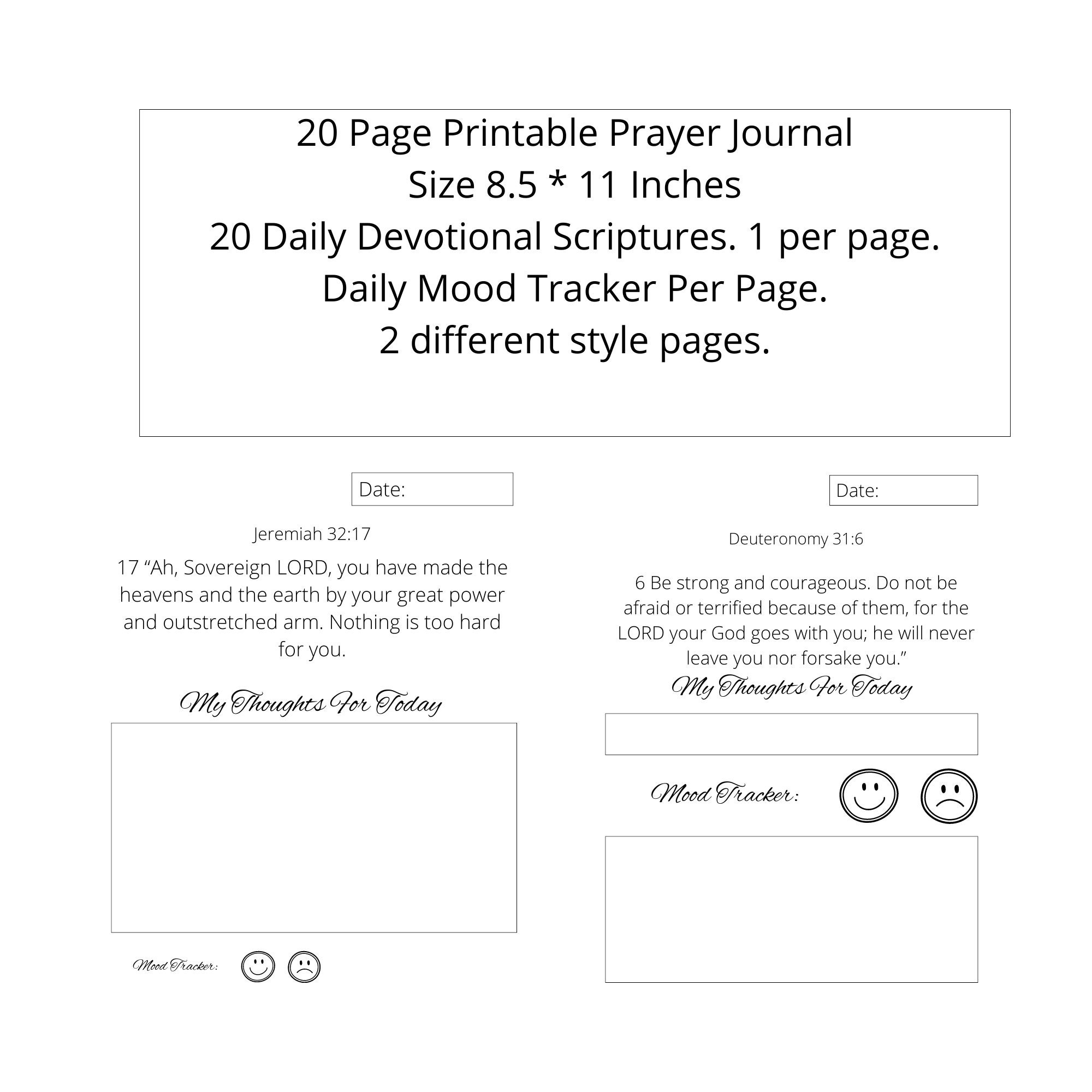 20-page-printable-prayer-journal-pages-size-8-511-inches-etsy