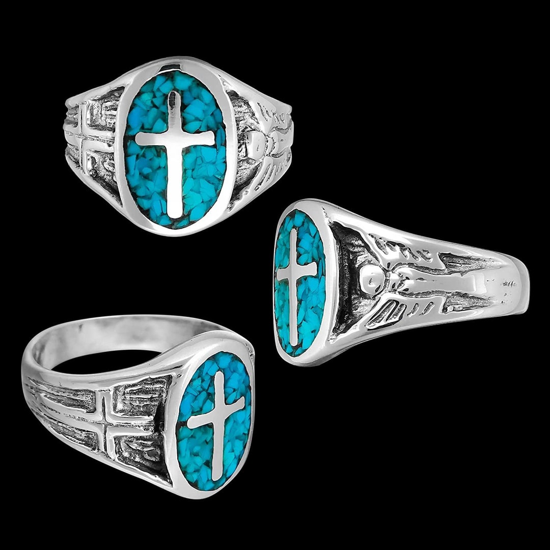 Angel Ring, Guardian Angel, Godparent Gift, 925 Sterling Silver Ring ...