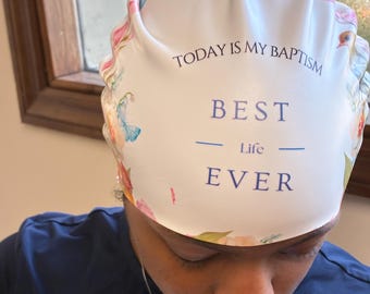 Baptism Swim Cap | JW Gift | JW Baptism | Best Life Ever