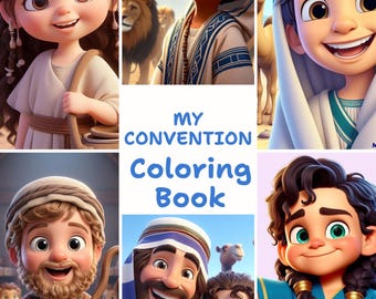 JW Convention Kids Coloring Book - PDF DOWNLOAD