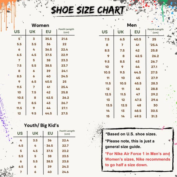 nike blazer low size chart