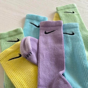 Custom Dyed Nike Socks - Pastel Spring Pack