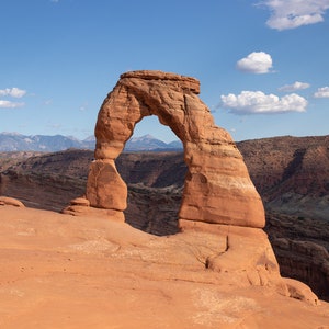 Delicate Arch in Arches National Park Moab Utah