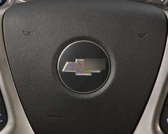 C Steering Wheel Glitter Overlay. 2007-2013 Models.