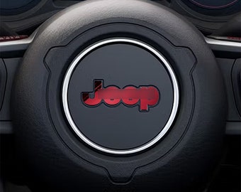 J Steering Wheel Metallic Chrome Overlay. 2011-2023 Models.