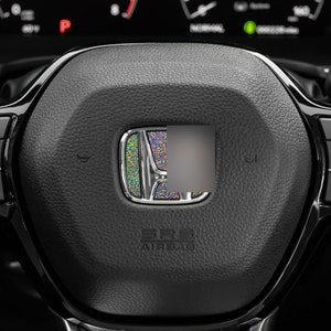 Couvre-volant Style de fibre de carbone pour Honda fit/Steering