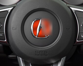 A Steering Wheel Matte Satin Chrome Inlay. 2013+ Models.