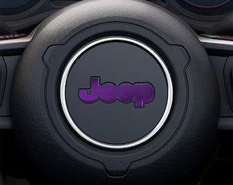 J Steering Wheel Matte Satin Chrome Overlay. 2011-2023 Models.