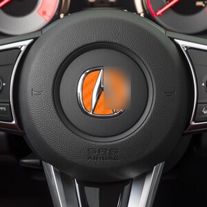 Acura logo steering wheel cover deals