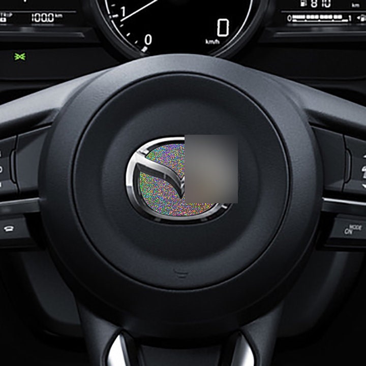Mazda steering 2024 wheel emblem cover