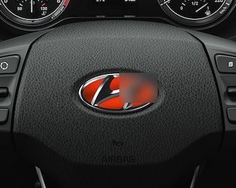Hy Steering Wheel Matte Satin Chrome Inlay. 2014-2019 Models.
