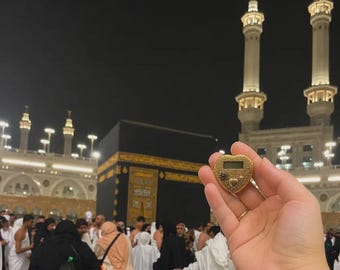 Anillo contador de dhikr de bronce hecho a mano – Contador digital de dedos para la oración (Tasbeeh) - Regalo para Zikr, Eid y Ramadán