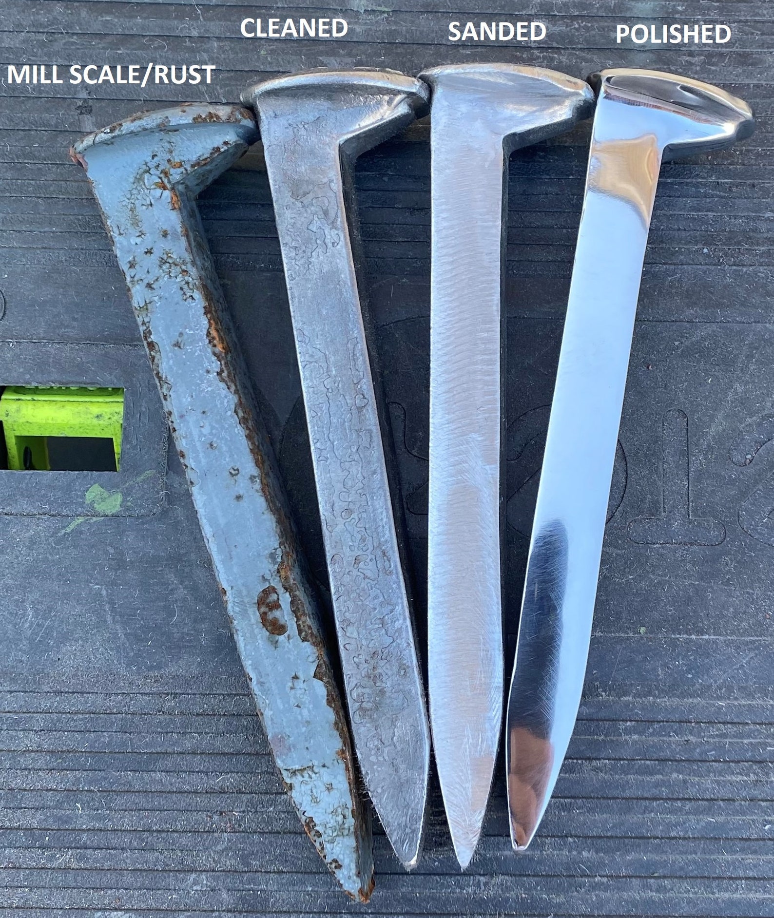 Personalized Engraved Railroad Spike Cleaned Sanded - Etsy