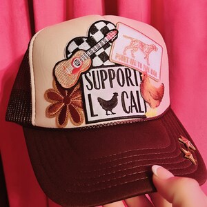Support Local Tall Trucker Hat
