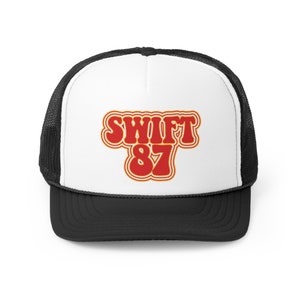 Kansas City Swift Kelce 87 Tall Trucker Caps