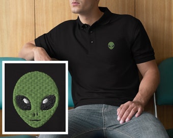 Alien Shirt, UFO Alien Face Shirt for Men, Extraterrestrial Saucer People Shirt, Funny Alien Face Shirt, Alien Believer Gift, Cosmic Space