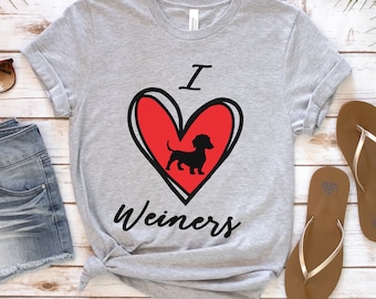 Weiner Dog T-Shirt, Dachshund Dog Owner Shirt, Doxie Mom Shirt, Gift for Dog Lover, Funny Dachshund Tee, Weiner Dog Shirt, Dogsitter Gift