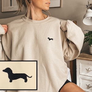 Sweatshirt teckel, trui Doxie hond, shirt Wiener hond, shirt hondenliefhebber, trui teckel moeder, trui Doxie moeder, shirt hond moeder shirt cadeau
