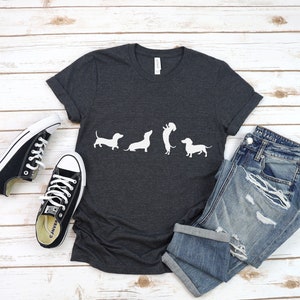 Dachshund Wiener Dog Shirt, Dog Lover Shirt, Doxie Shirt, Gift for Her, Gift for Dog Lovers, Animal Lover Shirt, Doxie Mom T-Shirt Gift
