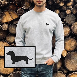 Taxtröja, Doxie-hundtröja, wienerhundskjorta, hundälskare-skjorta, taxpappatröja, Doxie-pappatröja, hundpappapresent